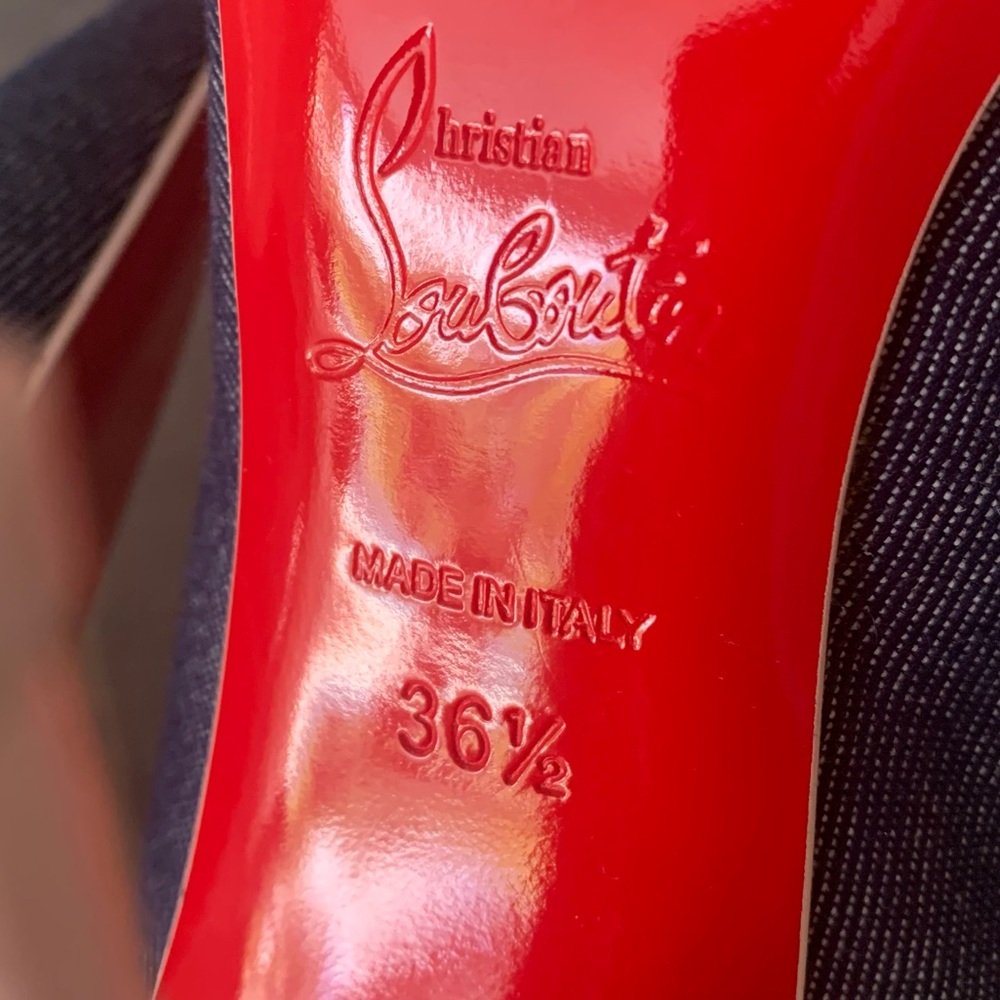 Christian Louboutin So Kate Denim - Picture 11 of 12